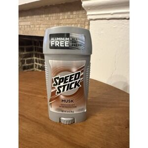 (1) New Speed Stick Men's Deodorant‎ Musk - 3 oz DISCONTINUED HTF NOS